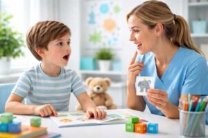 کودکی که حرف نمیزند